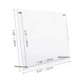 Desktop Letter Display Stand Poster Memorial Clear Acrylic Picture Photo Frame for Table